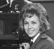 Anita Lindblom, 1963. Svenskt pressfoto, public domain. Anita Lindblom, 1963.