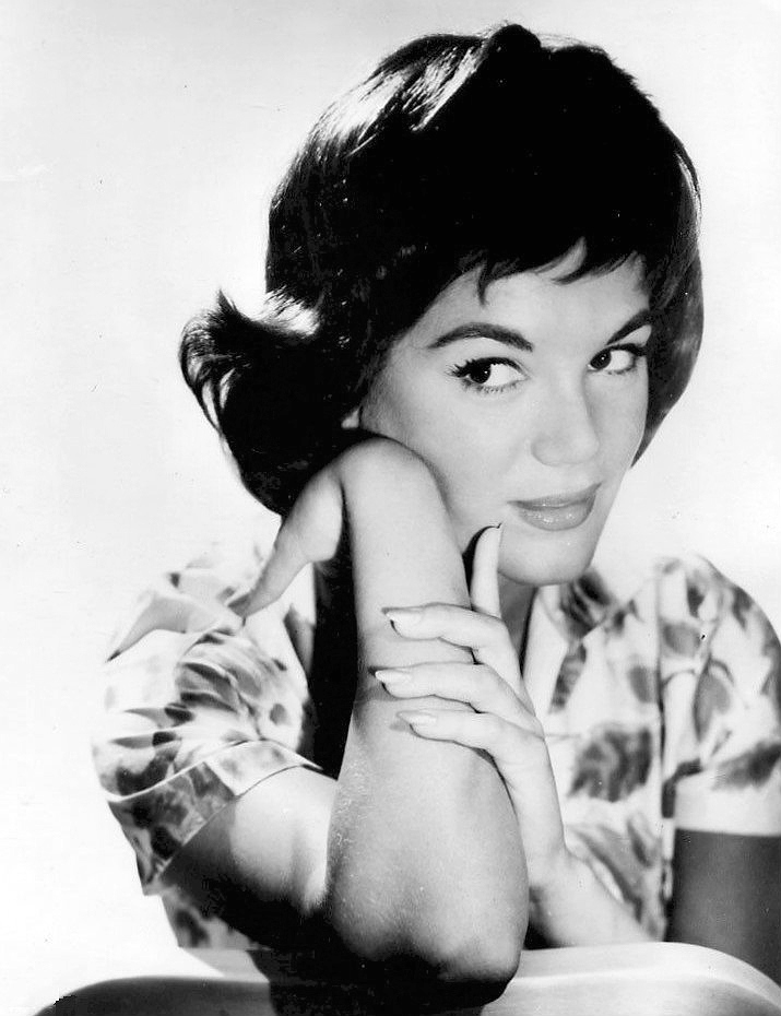 Connie Francis under inspelningen av sin första TV-special, 1961.