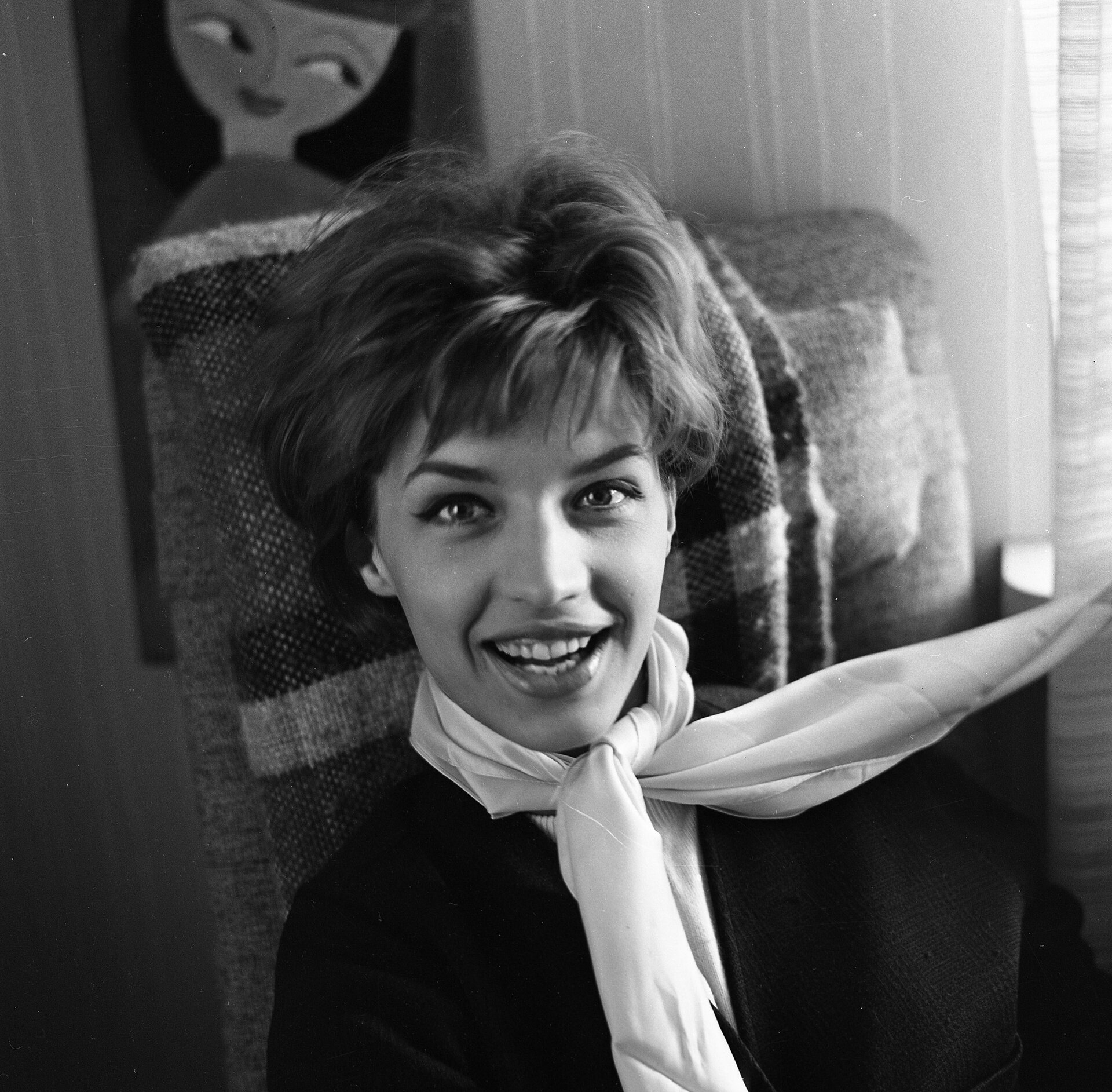 Lill-Babs i Arboga, 1961. Foto: Reinhold Carlsson/Arboga stadsbibliotek. Lill-Babs i Arboga, 1961.